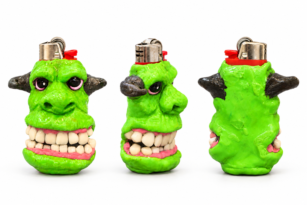 1 of 1 “Green Ork” Lighter Case